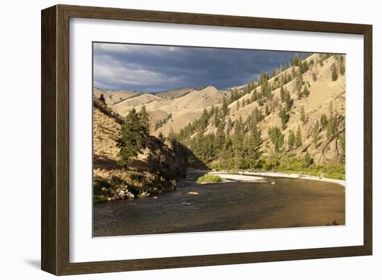 Middle Fork of the Salmon River, Frank Church River of No Return Wilderness, Idaho, Usa-John Warburton-lee-Framed Photographic Print