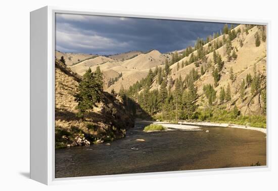 Middle Fork of the Salmon River, Frank Church River of No Return Wilderness, Idaho, Usa-John Warburton-lee-Framed Premier Image Canvas