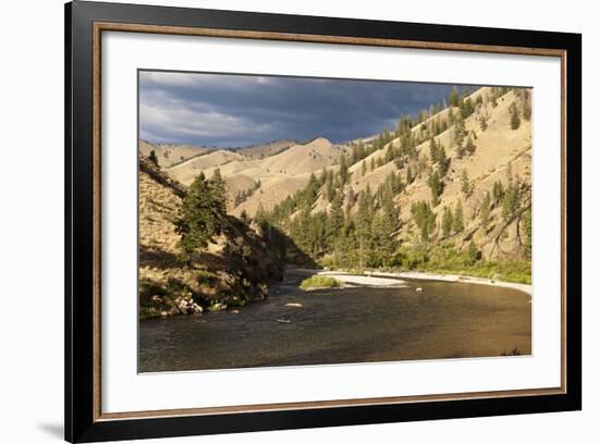 Middle Fork of the Salmon River, Frank Church River of No Return Wilderness, Idaho, Usa-John Warburton-lee-Framed Photographic Print