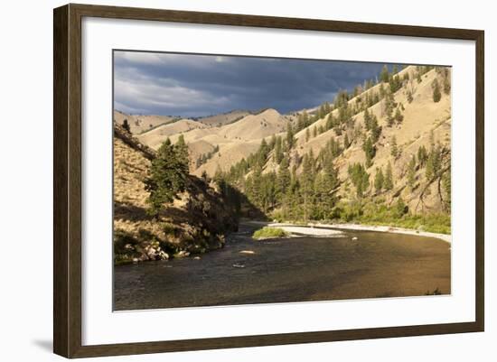 Middle Fork of the Salmon River, Frank Church River of No Return Wilderness, Idaho, Usa-John Warburton-lee-Framed Photographic Print