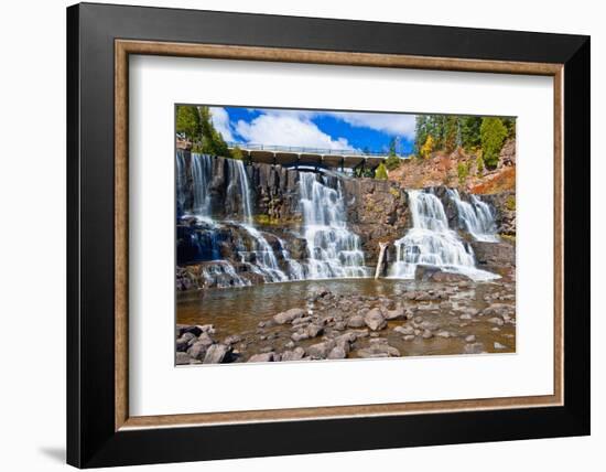 Middle Gooseberry Falls-Steven Gaertner-Framed Photographic Print