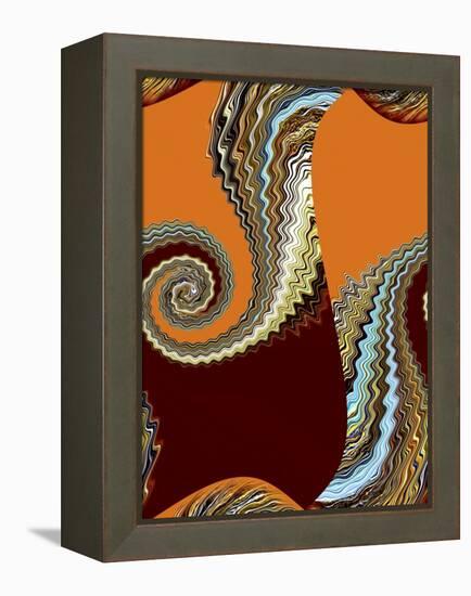 Middle Ground 1-Ruth Palmer-Framed Stretched Canvas