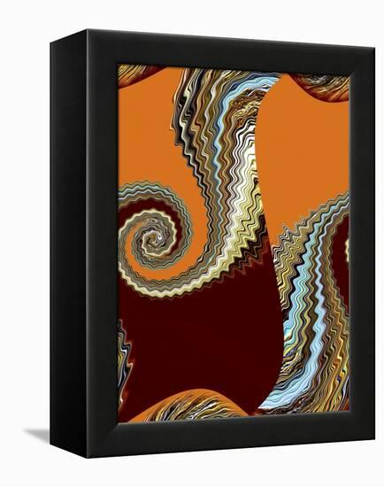 Middle Ground 1-Ruth Palmer-Framed Stretched Canvas