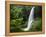 Middle North Falls, Silver Falls State Park, Oregon, USA-Adam Jones-Framed Premier Image Canvas