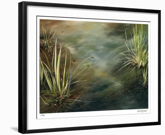 Middle Pond-Jan Wagstaff-Framed Giclee Print