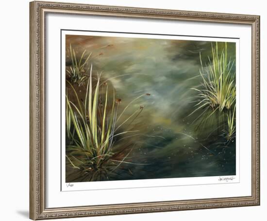 Middle Pond-Jan Wagstaff-Framed Giclee Print