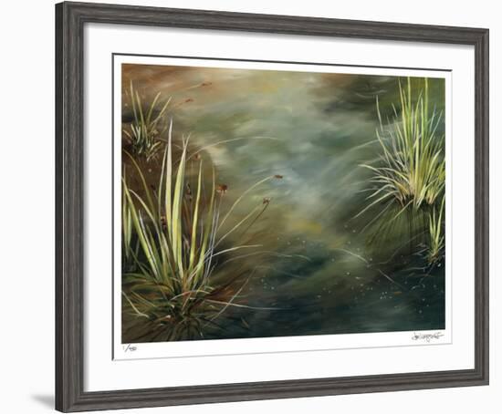 Middle Pond-Jan Wagstaff-Framed Giclee Print