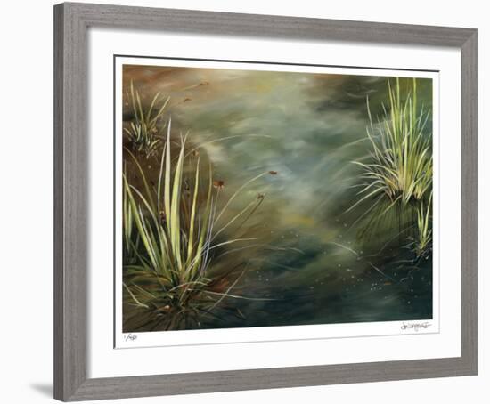 Middle Pond-Jan Wagstaff-Framed Giclee Print