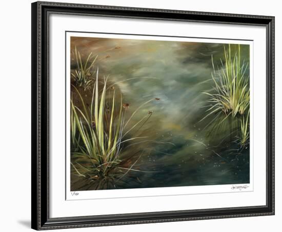 Middle Pond-Jan Wagstaff-Framed Giclee Print