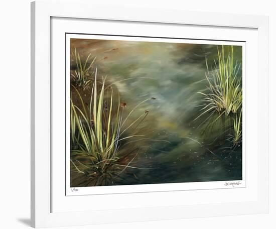 Middle Pond-Jan Wagstaff-Framed Giclee Print