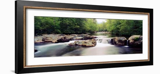 Middle Prong of Little Pigeon River, Great Smoky Mountains National Park, Sevier County-null-Framed Photographic Print