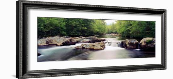 Middle Prong of Little Pigeon River, Great Smoky Mountains National Park, Sevier County-null-Framed Photographic Print