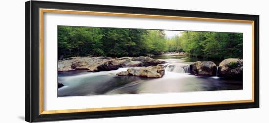 Middle Prong of Little Pigeon River, Great Smoky Mountains National Park, Sevier County-null-Framed Photographic Print