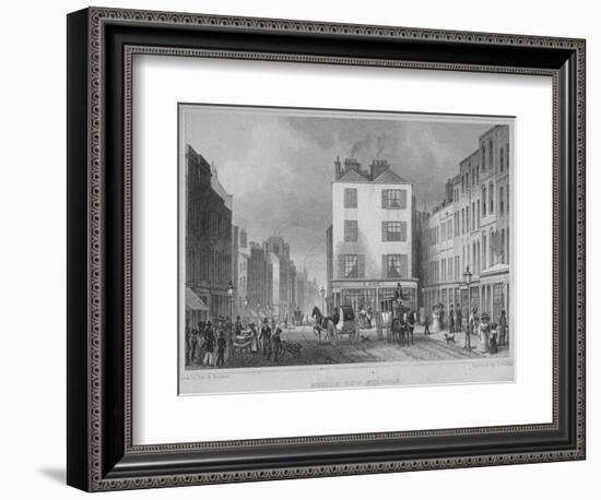 Middle Row, Holborn, London, 1829-Thomas Barber-Framed Giclee Print