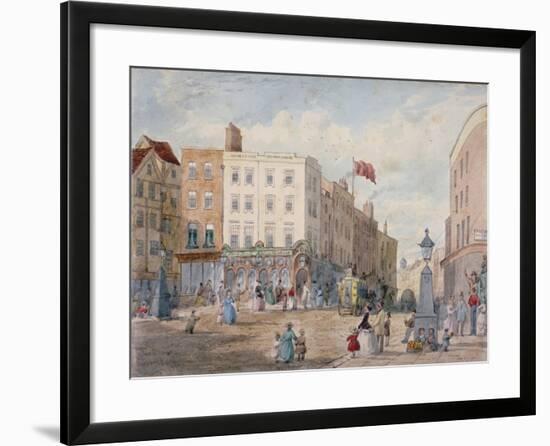 Middle Row, Holborn, London, 1867-EH Dixon-Framed Giclee Print