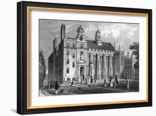 Middle Temple Hall-Thomas H Shepherd-Framed Art Print