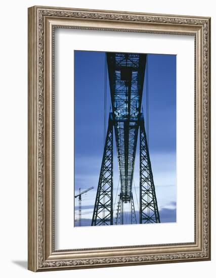 Middlesbrough Transporter Bridge, River Tees, England-Joe Cornish-Framed Photo