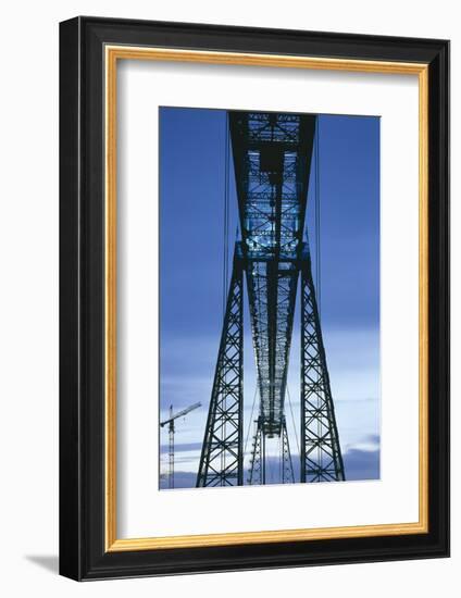 Middlesbrough Transporter Bridge, River Tees, England-Joe Cornish-Framed Photo
