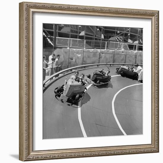 Midget Racing Cars at New York World's Fair-David Scherman-Framed Photographic Print