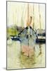 Midina at the Entrance to the Isle of Wight-Berthe Morisot-Mounted Art Print