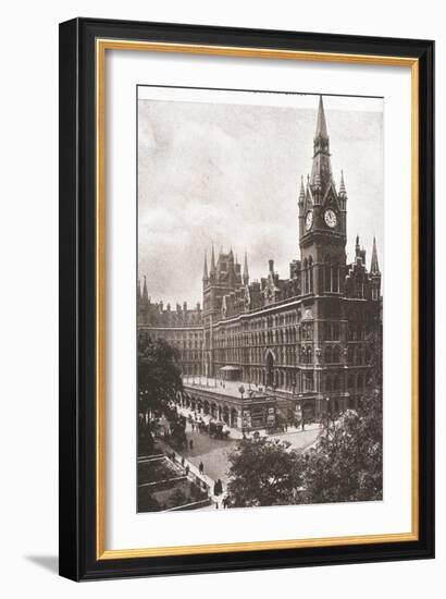 Midland Grand Hotel in St Pancras-null-Framed Photographic Print