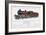 Midland Railway Express Loco No 1025-W.j. Stokoe-Framed Art Print