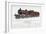 Midland Railway Express Loco No 1025-W.j. Stokoe-Framed Art Print