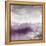 Midnight at the Lake II Amethyst and Grey-Mike Schick-Framed Stretched Canvas