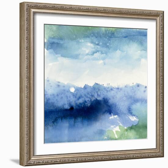 Midnight at the Lake II-Mike Schick-Framed Art Print