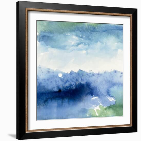 Midnight at the Lake II-Mike Schick-Framed Art Print