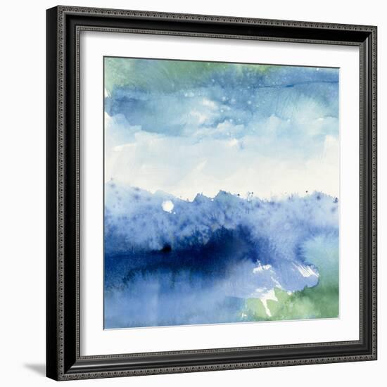 Midnight at the Lake II-Mike Schick-Framed Art Print