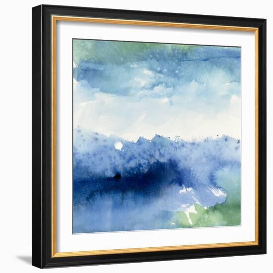 Midnight at the Lake II-Mike Schick-Framed Art Print