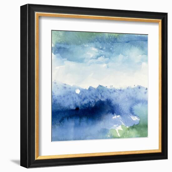 Midnight at the Lake II-Mike Schick-Framed Art Print