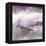 Midnight at the Lake III Amethyst and Grey-Mike Schick-Framed Stretched Canvas