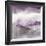 Midnight at the Lake III Amethyst and Grey-Mike Schick-Framed Giclee Print