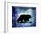 Midnight Bear-LightBoxJournal-Framed Giclee Print