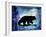 Midnight Bear-LightBoxJournal-Framed Giclee Print