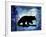 Midnight Bear-LightBoxJournal-Framed Giclee Print