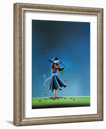 Midnight Blossoms-Cindy Thornton-Framed Art Print