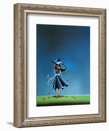 Midnight Blossoms-Cindy Thornton-Framed Art Print