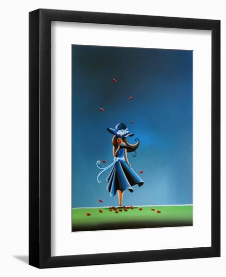 Midnight Blossoms-Cindy Thornton-Framed Art Print