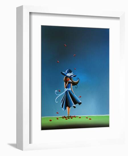 Midnight Blossoms-Cindy Thornton-Framed Art Print