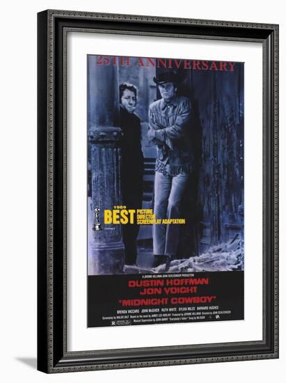 Midnight Cowboy, 25th Anniversary, 1969-null-Framed Art Print