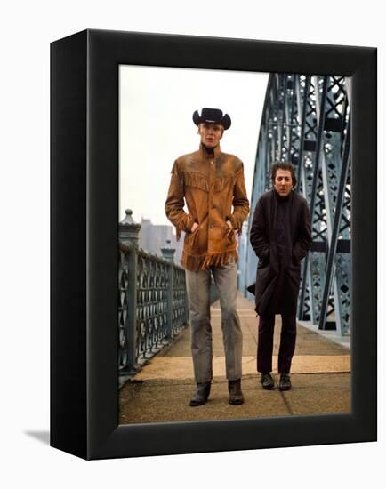 Midnight Cowboy, Jon Voight, Dustin Hoffman, 1969-null-Framed Stretched Canvas