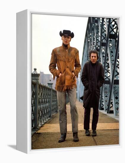 Midnight Cowboy, Jon Voight, Dustin Hoffman, 1969-null-Framed Stretched Canvas