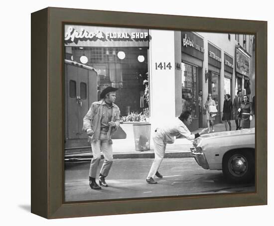 Midnight Cowboy-null-Framed Stretched Canvas