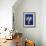 Midnight Flowers, Deep Blue Ground-Ann Oram-Framed Giclee Print displayed on a wall