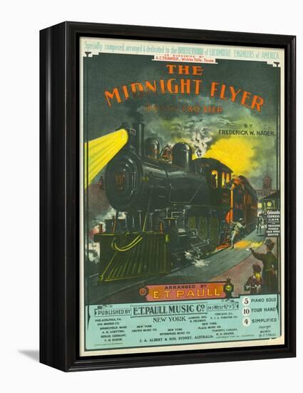 Midnight Flyer: March-Two Step-null-Framed Premier Image Canvas