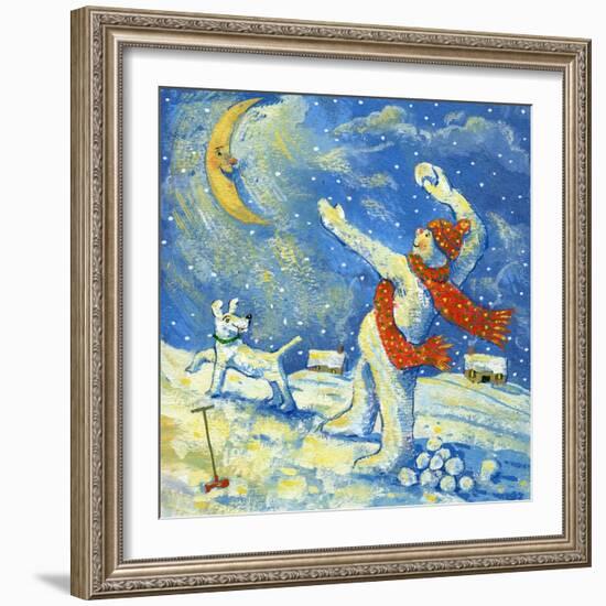 Midnight Fun and Games-David Cooke-Framed Giclee Print