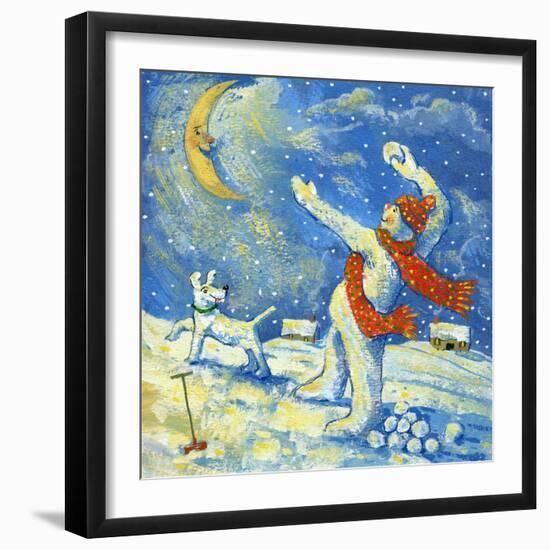 Midnight Fun and Games-David Cooke-Framed Giclee Print